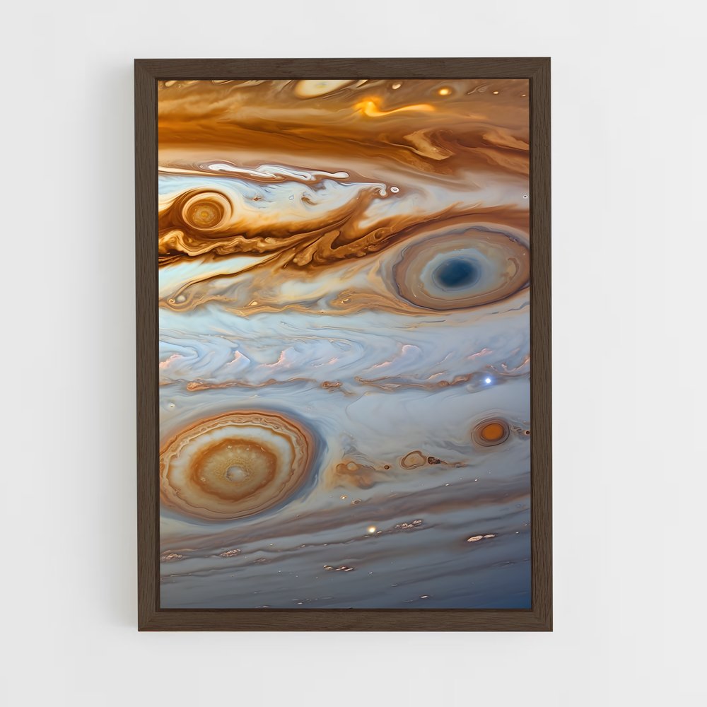 Poster Jupiter fascinante tache rouge – affiche Système solaire (vue 5)